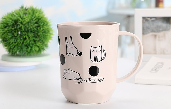 Creative Cute Plastic Toothbrush Cups for Kids (Couple)