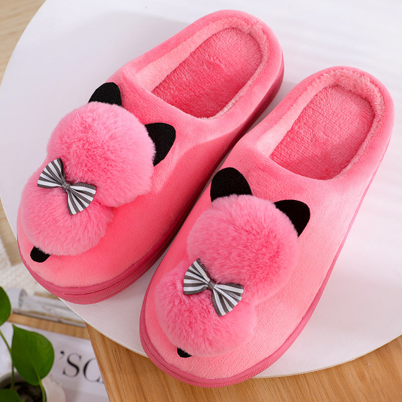 Cute Cartoon Warm Home Slippers